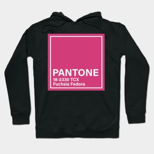 pantone 18-2330 TCX Fuchsia Fedora Hoodie